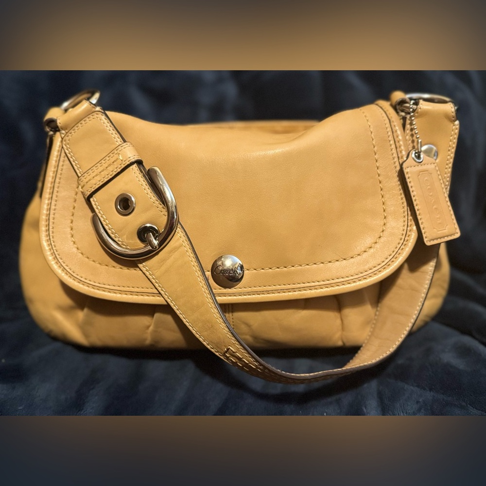 Coach Tan Shoulder Bag